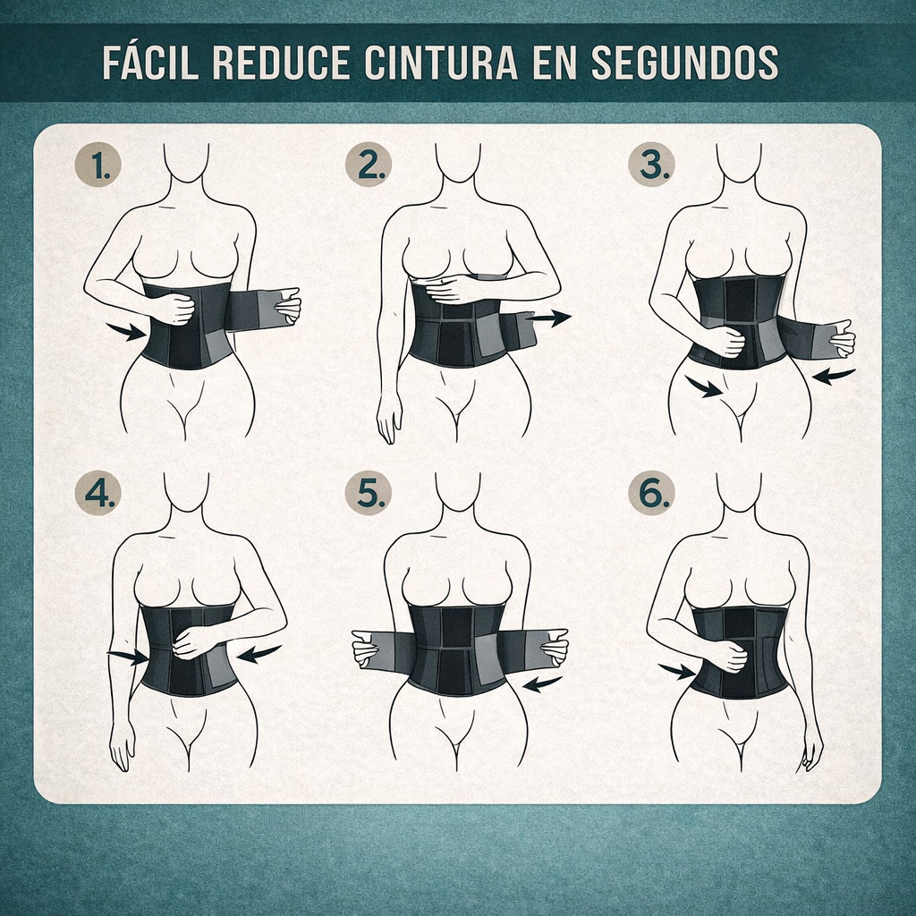 FAJA RELOJ DE ARENA TRIPLE COMPRESIÓN PRO