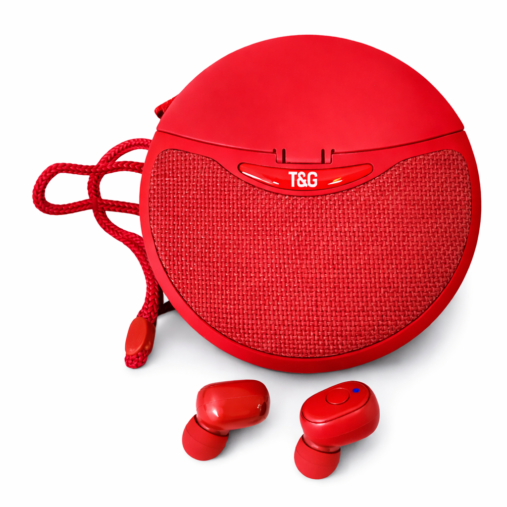 TG-808™ Parlante 2 en 1 – Comparte o Escucha en Privado